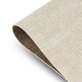 thumbnail image 2 of Ala Carte by Dainty Home Amalfi Linen Textured Faux Leather Placemats – Set of 4, Reversible, Non-Slip, Washable, Heat & Tear Resistant – 12x18 in Dining Table Mats, 2 of 4