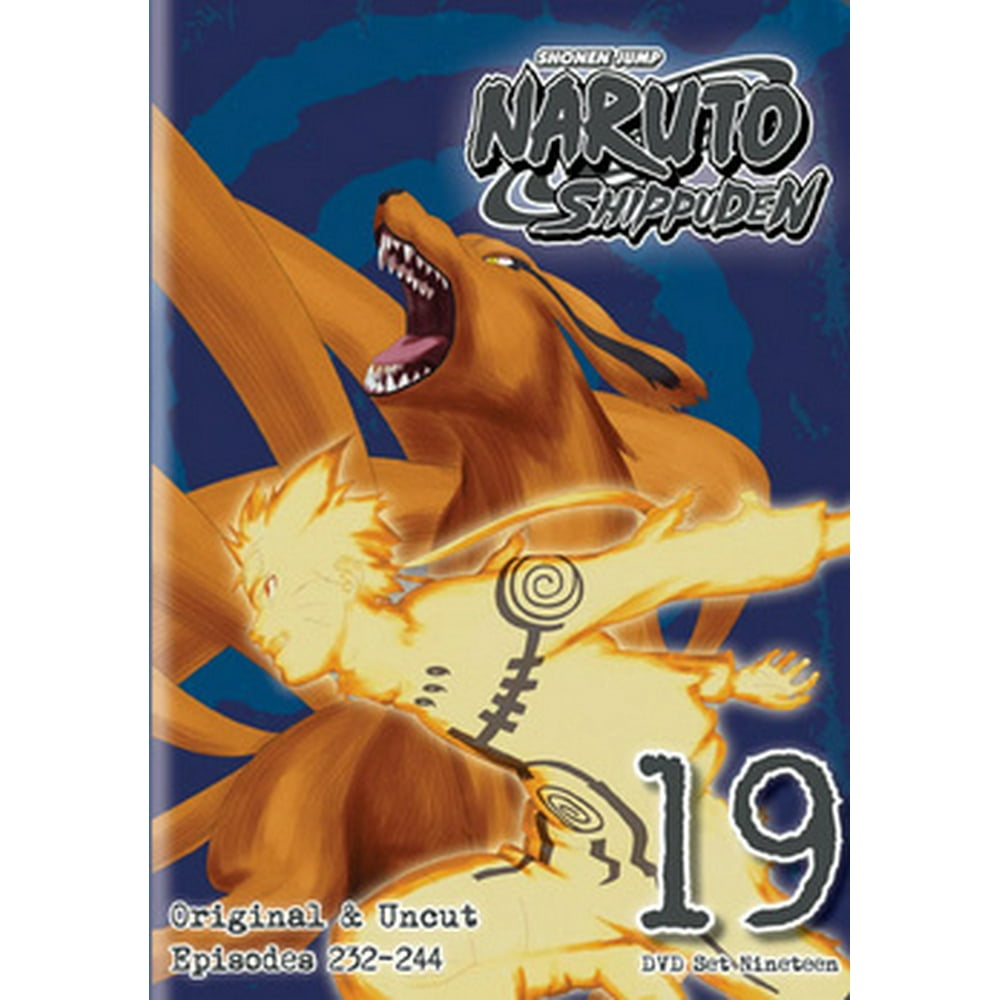 NARUTO SHIPPUDEN BOX SET 19 (DVD/2 DISC) (DVD) - Walmart.com - Walmart.com