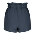 thumbnail image 7 of Timegard Womens Wide Leg Shorts Elastic High Waisted Tie Flowy Beach Wear Casual Loose Shorts with Pockets, 7 of 7