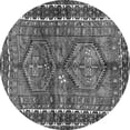 thumbnail image 1 of Ahgly Company Machine Washable Indoor Round Persian Gray Traditional Area Rugs, 5' Round, 1 of 1