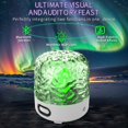 thumbnail image 2 of Luz de proyector inalámbrico Audio Light CHLORANTHUS Ocean Wave, 2 of 6