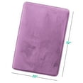 thumbnail image 7 of Nestl Absorbent Memory Foam Bath Mat Bathroom Rug, Lavender Dream, 20"X30", 7 of 7