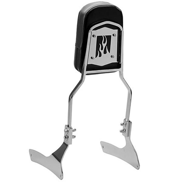VZ800 Krator Sissy Bar Backrest Motorcycle Passenger Seat Pad For 2005-2012 Suzuki Boulevard M50
