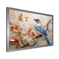 thumbnail image 2 of Designart "Simplistic Floral Birds Of Paradise III" Birds Of Paradise Picture Framed Wall Art Prints, 2 of 5