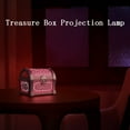 thumbnail image 4 of Treasure Box Projection Lamp with Remote Control, Kids Night Light with 8 Soothing Sounds & Timer, Magical Opening Light Show for Bedtime, Christmas Birthday Gift for Boys & Girls, 4 of 9