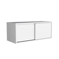 thumbnail image 5 of Wall Cabinet 13" H In White - 2 Sliding Doors Provide Smooth Storage Access Shelf For Organizing Kitchen Basics Engineered Wood To Save Floor Space Ready Assemble Furniture Hidden Space, 1 Shelf,, 5 of 5