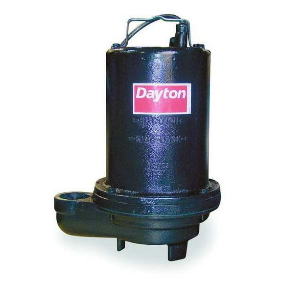 Dayton Pump,Effluent,1 HP 4HU77