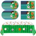 thumbnail image 1 of Set de vajilla All Star Sports para decoración de fiesta, 41 piezas, 1 of 7