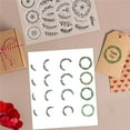 thumbnail image 3 of 1Sheet Wreath Branch Plants Clear Stamps for Card Making Scrapbooking Crafting DIY Decorations Plant Flowers Leaves Transparent Silicone Seal Stamps for Embossing Paper Photo Album Craft Decoration, 3 of 8