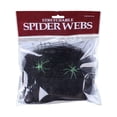 thumbnail image 1 of Telaraña elástica súper práctica para fiestas, suministros para recuerdos de fiestas, súper elástica Negro, 1 of 9