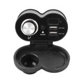 thumbnail image 3 of Usb Motorcycle Charger 12V Motorcycle  Lighter Dual USB Charger Waterproof Handlebar MountBlack, 3 of 8