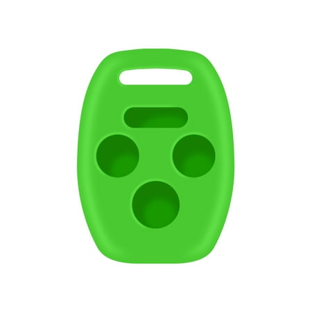 Honda 2006 to 2013 Civic with Trunk Green Rubber Silicone Key Fob Remote Cover