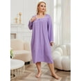 thumbnail image 3 of Plus Size Pajamas Set for Women Soft Nightwear Cute Sleepwear Women's Lounge Sets, 3 of 8