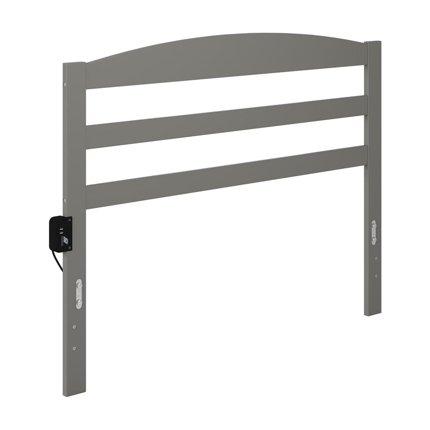 AFI Warren Traditional Wooden Full Headboard in Gray