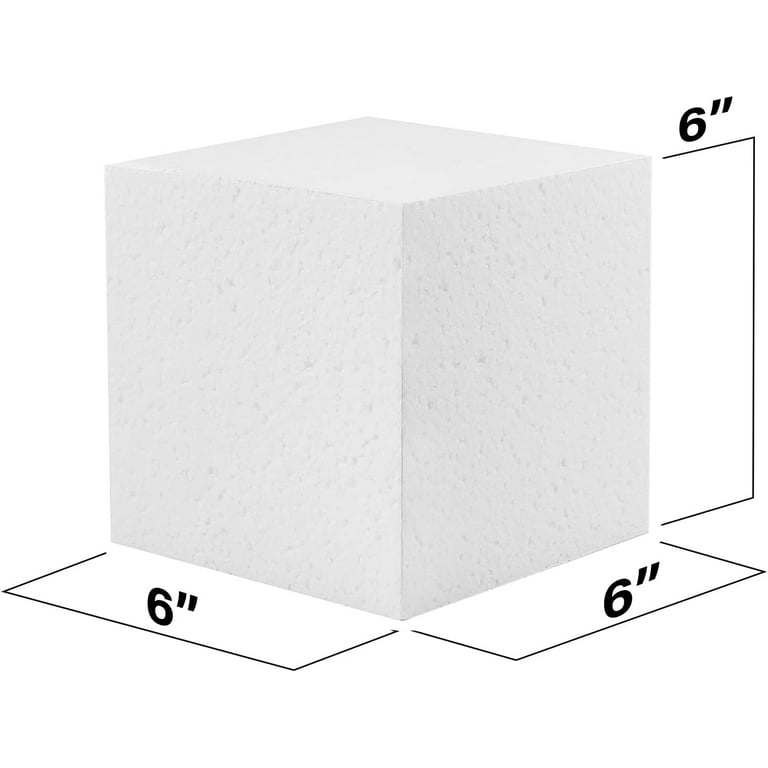 Icon Styrofoam Shapes - 33x115mm Cylinder - Pack of 6