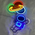 thumbnail image 4 of Handmadetneonsign Ballons Astronaut Neon Sign, Space Astronaut Wall Art Decor, Bedroom Bar Pub Coffee Wall Decor, 4 of 5