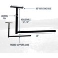 thumbnail image 3 of Adjustable Ski and Snowboard Ceiling Rack  Overhead Storage Mount  Single Sided, 3 of 3
