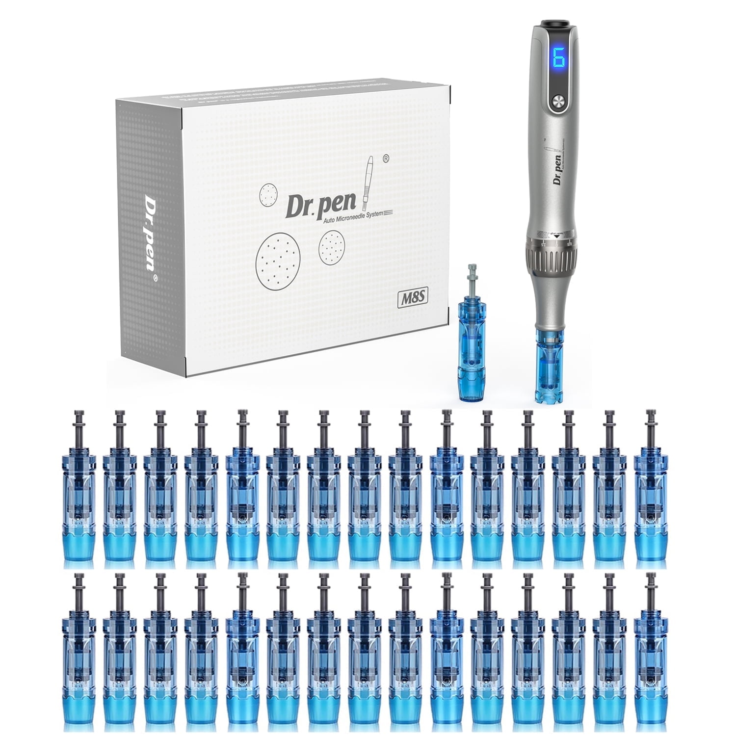 Electric M8S Dermapen Pen, Tool Auto Pen Care Tool Derma