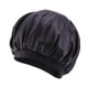 thumbnail image 1 of Capó de pelo de ancho de sombra de baño de ala ancha bufanda tapa de dormir de moda con sombrero turbios cabeza cubierta de pelo envolturas para mujeres durmiendo negro sidaley AP008211-13, 1 of 6