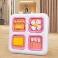 thumbnail image 1 of Toys under $5! kkbbma 5 In 1 Finger Busy Board - 5 In 1 Finger Busy Board Children's Puzzle Toy Fine Action Exercise Toy Boys And Girls Holiday Birthday Gift Green And P-ink Cubes, 1 of 6