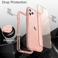 thumbnail image 6 of JETech Glitter Case for iPhone 11 Pro, 5.8-Inch, Bling Sparkle Shockproof Phone Bumper Cover, Cute Sparkly for Women and Girls (Rose Gold), 6 of 7