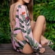 thumbnail image 5 of Traje de baño de bikini con estampado push up sexy, traje de baño de manga larga para mujer, traje de baño para mujer, 5 of 6