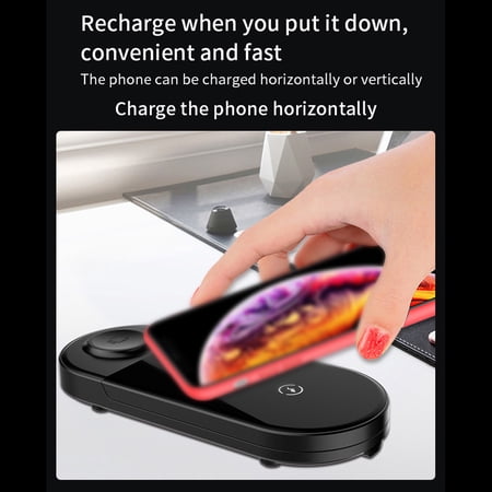 LED Wireless Charger Dock