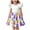 White2, variant on Pounoo New Girls Dresses 10-12 Loose Print Sleeveless Flower Girl Dresses Round Neck Knee Length Dress Quick Drying Dresses For Kids Girls