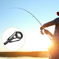 thumbnail image 6 of 2.6mm Tube Dia Stainless Steel Fishing Rod Tips Repair Kit Ring Guide, 3 Pack, 6 of 6