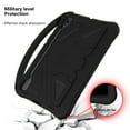 thumbnail image 3 of Kids-Friendly Case for Samsung Galaxy Tab S10 Plus 2024/S9 Plus & S9 FE Plus 2023/S8 Plus 2022/S7 FE 2021/S7 Plus 2020 12.4 Inch,with Handle & Kickstand,EVA Foam Anti-Scratch Tablet Case Cover,Black, 3 of 6