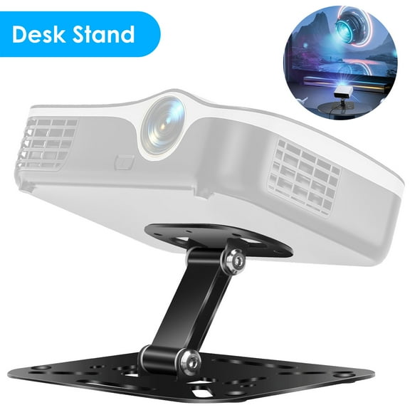 EEEkit Projector Stand Table, Desktop Foldable Stand, Projector Ceiling Mount, Easy Setup with 180° Adjustment, Fit for Most Projectors for Home,Outdoor,Office
