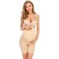 thumbnail image 5 of SHCKE Womens Seamless Maternity Shapewear High Waist Mid-Thigh Pettipant Pregnancy Underwear for Belly Support, 5 of 6