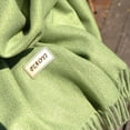 thumbnail image 4 of Summer scarf an oversized long light linen beach gauze shawl, 4 of 5