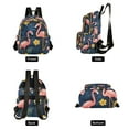 thumbnail image 4 of FORMRS Mini Backpack Purse for Women Travel Daypack Casual Shoulder Bag, Floral Flamingo, 4 of 7