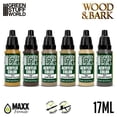 thumbnail image 2 of Green Stuff World Wood & Bark Acrylic Paint Set, 6x17ml Bottles for Miniatures, 2 of 3