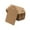 Brown, variant on 100-Pack Blank Kraft Paper Hang Tags with Pre-Punched Hole for Gift Wrapping, Labeling, and Crafting
