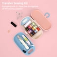 thumbnail image 5 of 43Pcs Sewing Project Kit with Plastic Box, Portable Hand Sewing Thread Needle Supplies, Sewing Repair Tool for DIY Crafts, 5 of 8