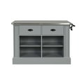 thumbnail image 2 of Acme Furniture Urrur Kitchen Island in Gray Finish Indoor, 2 of 3