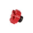 thumbnail image 2 of Rugged Ridge; 11229.12 Rugged Ridge Bouchon de Réservoir de Carburant Elite (TM) Logo Rouge; Sans Verrouillage, 2 of 2