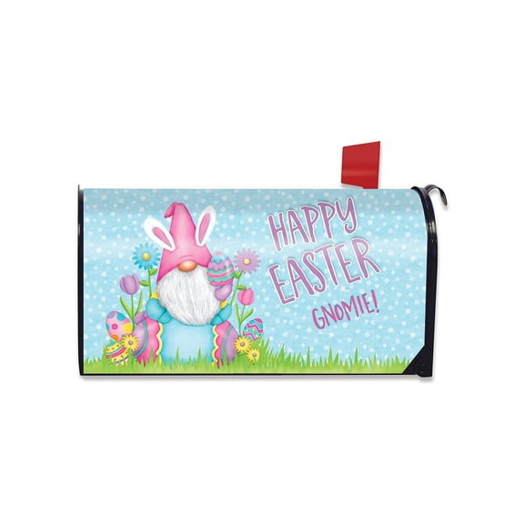 Briarwood Lane Mailbox Cover  - Standard Size - Easter Egg Gnome For Easter Mailbox Cover
