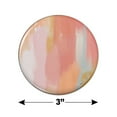 thumbnail image 3 of Pink Sky Watercolor Kitchen Refrigerator Locker Button Magnet, 3 of 6