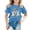 Sky Blue, variant on MUXiin Easter Shirts Toddler Girls Rabbit Tops Egg Short Sleeve T-Shirt Cotton Happy Easter Pullover Tops Tee for Toddler & Kids Easter Gifts for Girls(White,120)