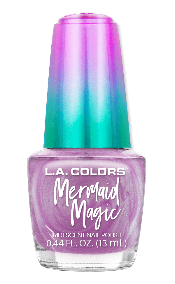 L.A. COLORS Mermaid Magic Nail Polish, Mystical, 0.44 fl oz