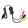 thumbnail image 3 of Lightweight USB Audio Capture Card Grabber, Portable Video Capture, Metal For, 3 of 8