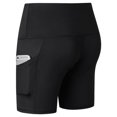 thumbnail image 3 of TFixol Paquete de 3 pantalones cortos de yoga para entrenamiento atlético elásticos de cintura alta para mujer, 3 of 8