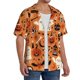 thumbnail image 2 of Fotbe Halloween 2 Camisa Estampada de Manga Corta para Hombre, Casual de Verano, Estilo Playero, Sin Arrugas-Large, 2 of 5
