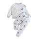 thumbnail image 1 of Gibobby Conjunto de pants para niño Tops y pantalones con estampado de animados de manga corta de verano para niñas pequeñas, conjunto de ropa de 2 uds para niños(Gris,18-24 Meses), 1 of 5