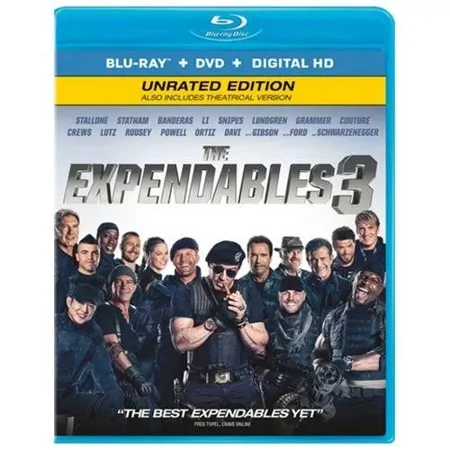 The Expendables 3 ( DISC WITH ARTWORK. NO CASE FREE SHIPPING)