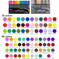 thumbnail image 4 of Dreamy Sparkle Dual-Line Contour Pen,Waterproof Self-Outline Metallic Markers,Double Line Highlighter for DIY,Art Drawing, 4 of 7