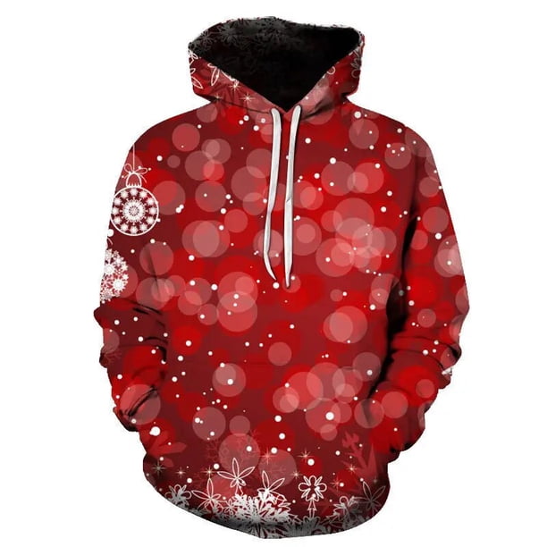 Nuevo Jersey gráfico con estampado de muñeco de nieve divertido en 3D de Navidad para hombre, sudadera para niños para el hogar, Sudaderas informales de moda para mujer de talla grande